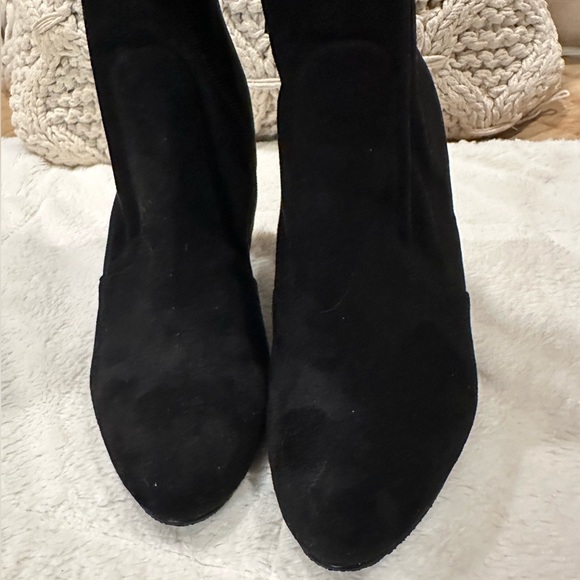 Sam Edelman “Kent” OTK black suede boots- Size 8.5 with ~3.5” heel - Picture 6 of 9